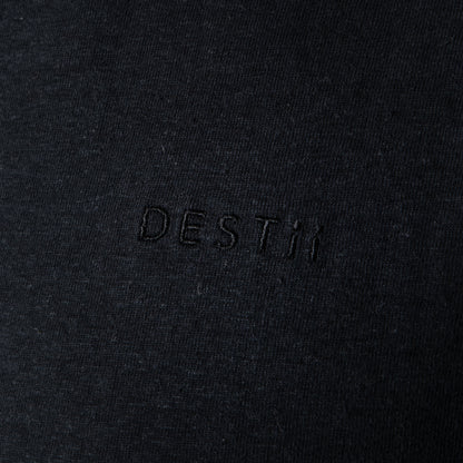 DESTii Black Hemp T-Shirt