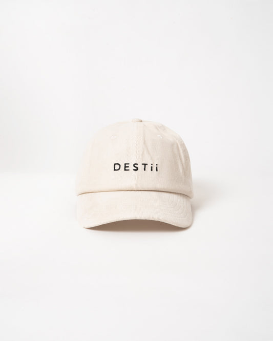 DESTii Cream Organic Corduroy Cap