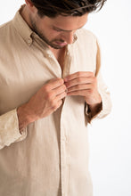 Load image into Gallery viewer, DESTii Sandy Long Sleeve Linen Shirt
